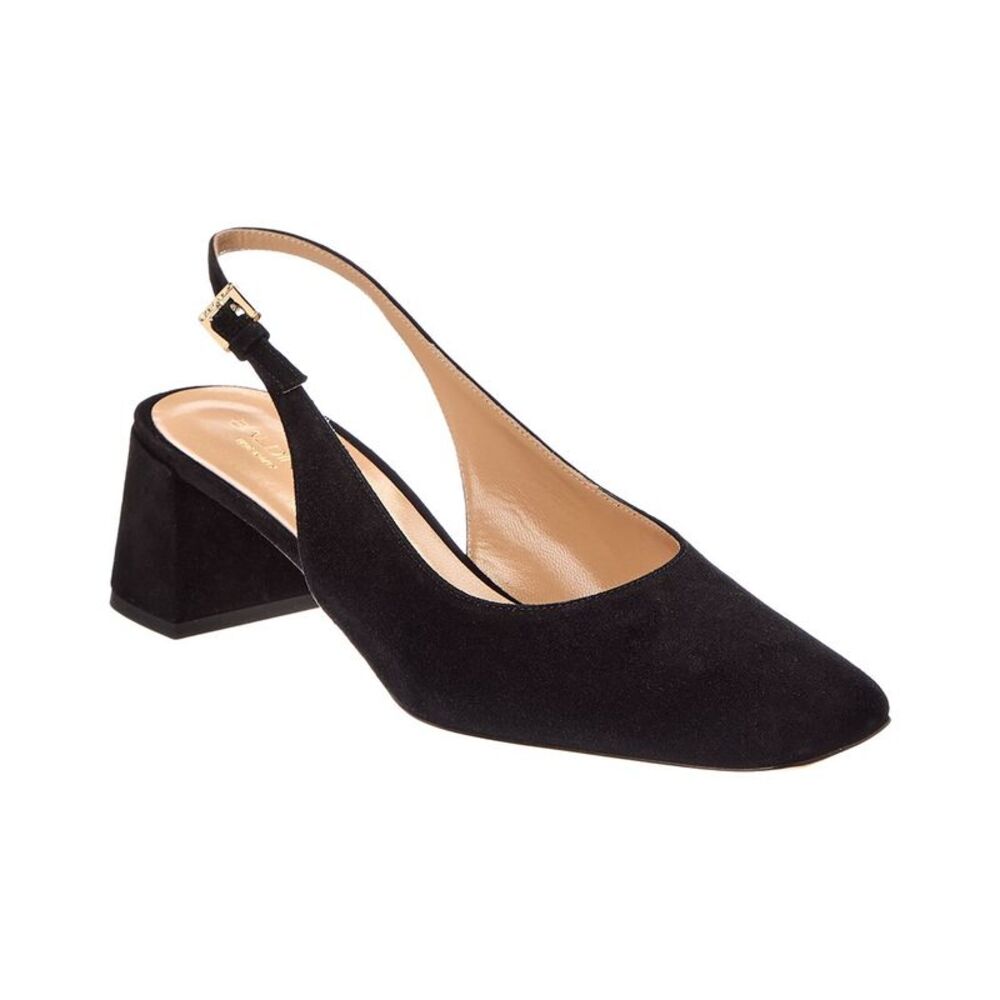 Baldinini Suede Slingback Pump, Black